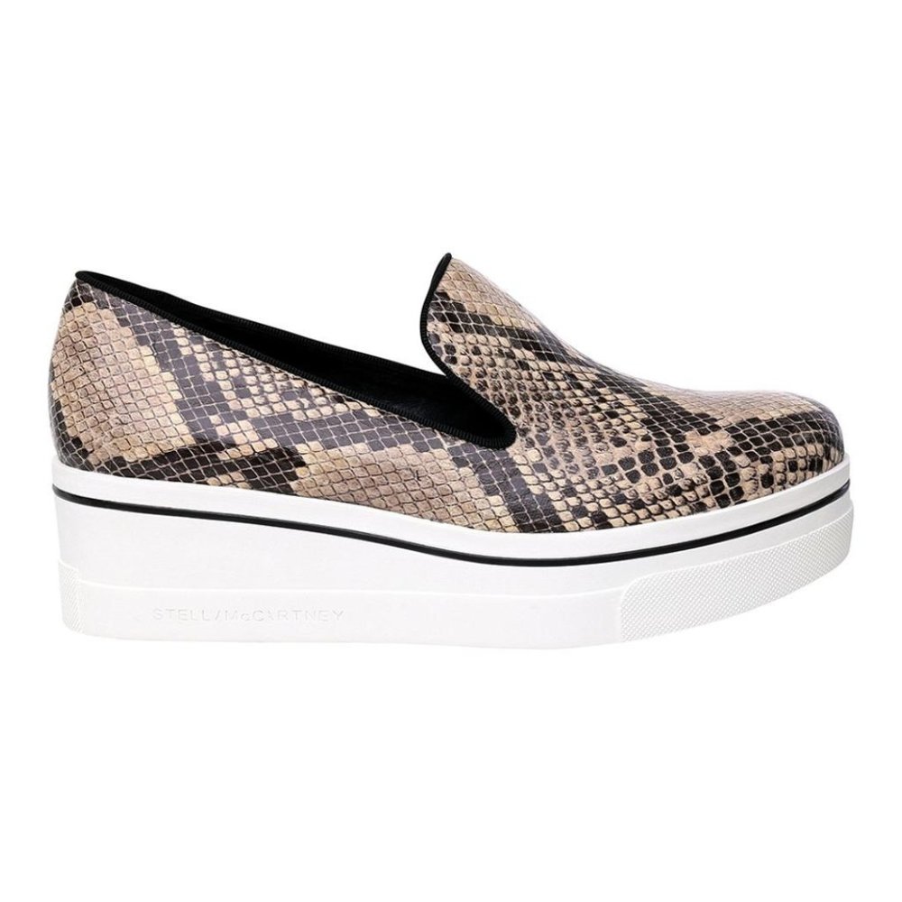 Stella McCartney BRAND NEW, In Box with Dust Bag VEGAN Python Slip-On's - Picture 3 of 8